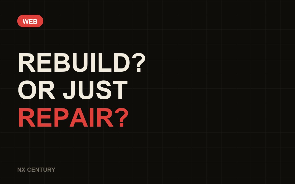Do you need a new website, or just a better one?