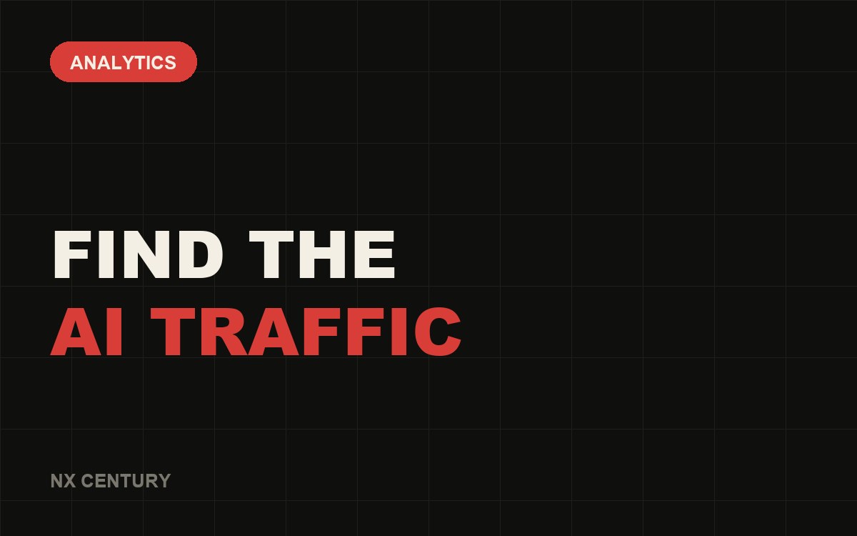 Analytics: Find the AI traffic