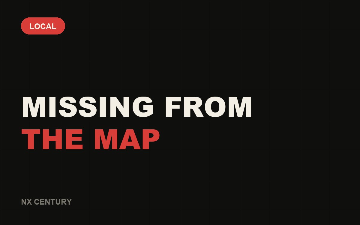 Local: Missing from The map